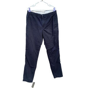 Club Monaco Connor Black Pants Modern Slim Fit Cotton Stretch MENS 34x34